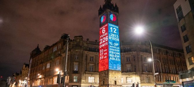 The Glasgow Climate Clock: Countdown to COP26